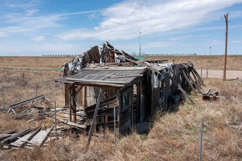 Dearfield, Colorado, The Dearfield Homestead historic town site. About 300 people lived and farmed