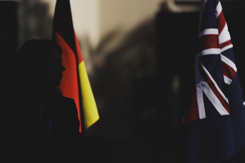 Annalena Baerbock (Alliance 90/The Greens), Federal Foreign Minister, pictured at a press