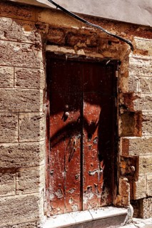 Doors and gates in the old town, Cadiz, Andalusia, Spain, Europe