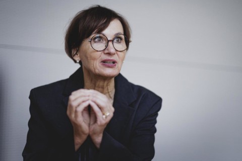Bettina Stark-Watzinger (FDP), Federal Minister of Education and Research, recorded during an
