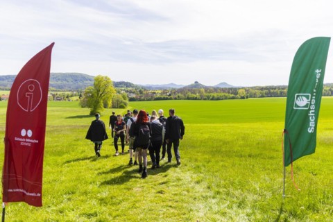 New Caspar David Friedrich Trail opened in Saxon Switzerland, Reinhardtsdorf-Schoena, Saxony,