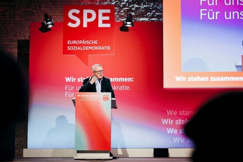 Nicolas Schmit, Luxembourg politician and lead candidate of the Party of European Socialists for