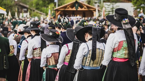 Patron saint's day, 2024, mountain marksmen, customs, tradition, church, celebration, traditional