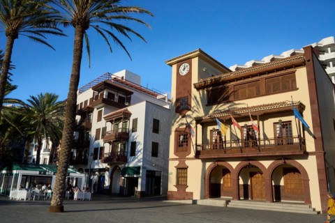 Town Hall of San Sebastian de La Gomera, La Gomera, Canary Islands, Spain, Europe