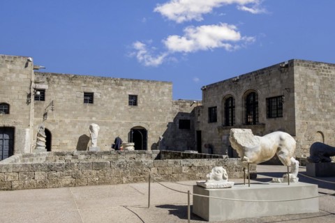 Archaeological Museum, former hospital of the Order of St John, 15th century, Old Town, Rhodes