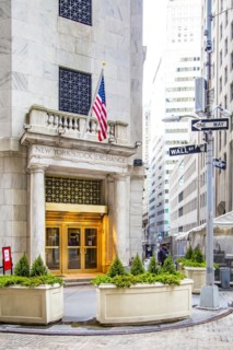 New York Levkoje Exchange, Wall Street, Lower Manhattan, New York City
