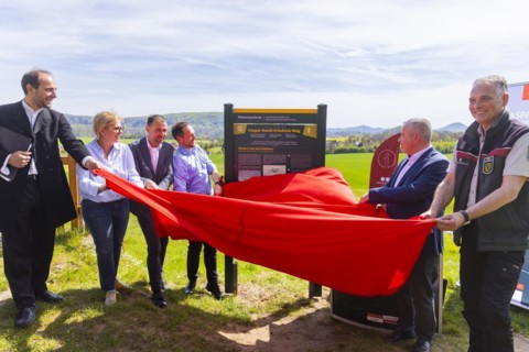 New Caspar David Friedrich Trail opened in Saxon Switzerland, Reinhardtsdorf-Schoena, Saxony,