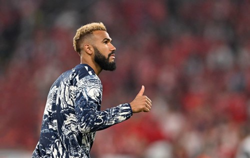 Eric Maxim Choupo-Moting FC Bayern Muenchen FCB (13) Gesture, gesture, Allianz Arena, Munich,