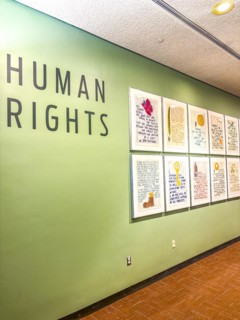 Permanent exhibition on human rights at the UN headquarters in New York