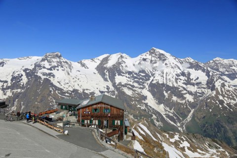 Edelweisshuette, Grossglocknerstrasse, Fusch an der Grossglocknerstrasse, Salzburger Land, Austria,
