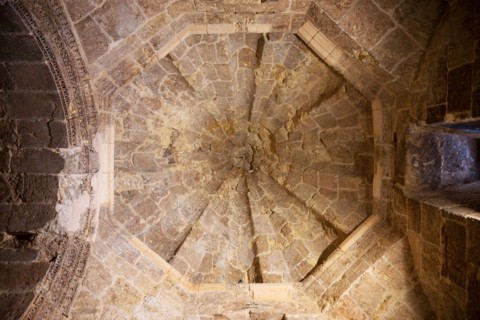 Monastery of Saint Ananias known as Deyrulzafaran or Saffron Monastery, Ceiling Cupola, Mardin,
