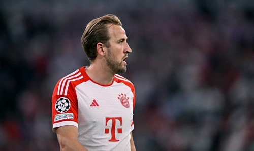 Harry Kane FC Bayern Muenchen FCB (09) Champions League, CL, Allianz Arena, Munich, Bayern,