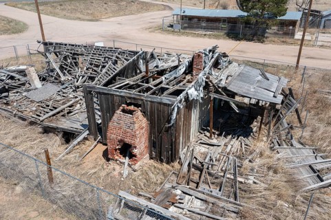 Dearfield, Colorado, The Dearfield Homestead historic town site. About 300 people lived and farmed