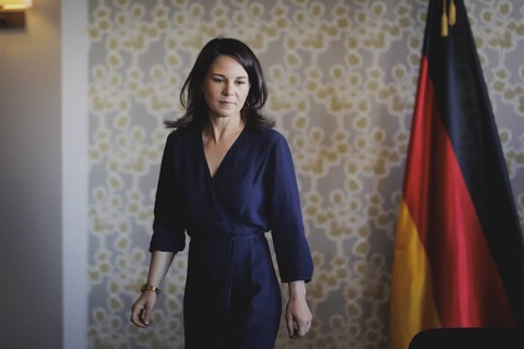Annalena Baerbock (Alliance 90/The Greens), Federal Foreign Minister, photographed during a joint