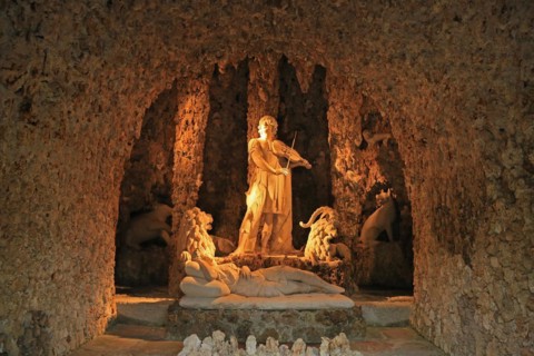Hellbrunn Palace, Salzburg, Austria, trick fountains, Europe