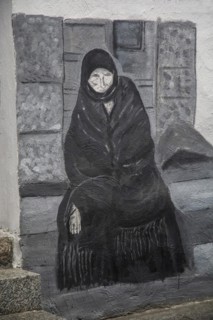 Murals in Orgosolo, Nuoro province, Sardinia, Italy, South Europe, Europe