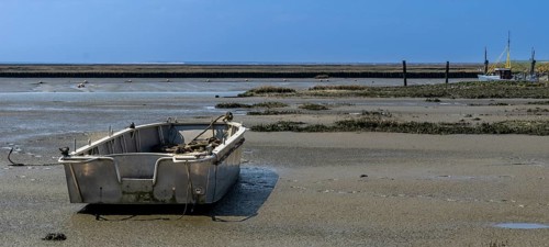 North Sea, Wadden Sea at low tide, Sankt-Peter Ording, Schleswig-Holstein, Germany, Europe