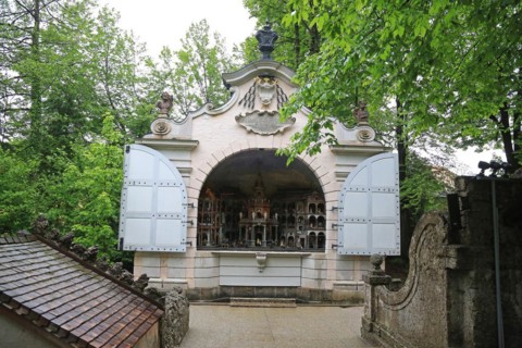 Hellbrunn Palace, Salzburg, Austria, trick fountains, Europe