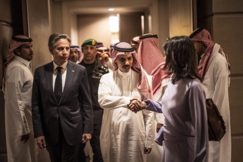 Riyadh, 29.04.2024. Federal Foreign Minister Annalena Baerbock visits Riyadh, Saudi Arabia on 29.04