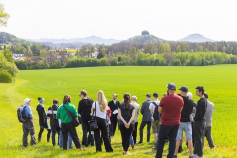 New Caspar David Friedrich Trail opened in Saxon Switzerland, Reinhardtsdorf-Schoena, Saxony,