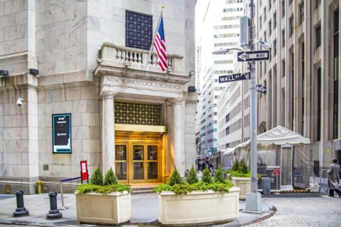 New York Levkoje Exchange, Wall Street, Lower Manhattan, New York City