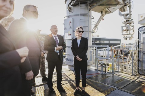 Annalena Baerbock (Buendnis 90/Die Gruenen), Federal Foreign Minister, photographed during a visit