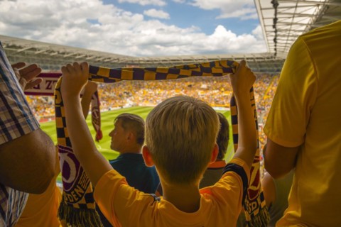 Gluecksgas-Stadion, Dynamo Dresden football stadium, Dresden, Saxony, Germany, Europe