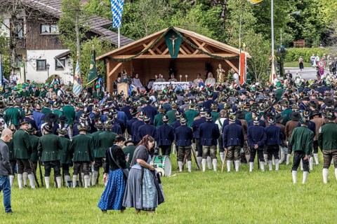 Patron saint's day, 2024, patron saint, festival, mountain marksmen, customs, tradition, church,