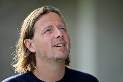 Coach Bo Henriksen 1. FSV Mainz 05, Portrait, View upwards, Voith-Arena, Heidenheim,