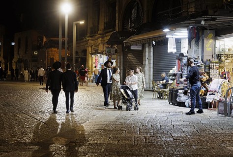 Orthodox Jews in the Old City of Jerusalem, Jerusalem, 23.04.2024