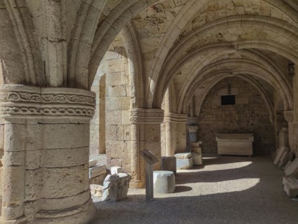 Archaeological Museum, former hospital of the Order of St John, 15th century, Old Town, Rhodes