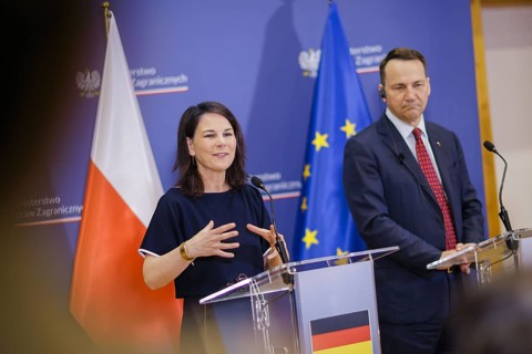 20th anniversary of Poland's accession to the EU. Annalena Baerbock (Alliance 90/The Greens),