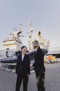 Annalena Baerbock (Buendnis 90/Die Gruenen), Federal Foreign Minister, photographed during a visit