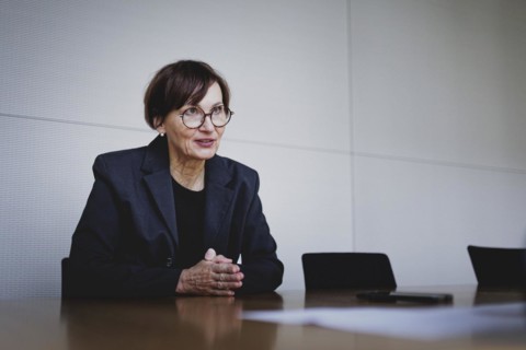 Bettina Stark-Watzinger (FDP), Federal Minister of Education and Research, recorded during an