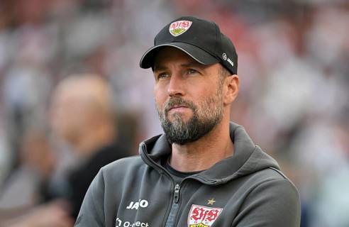 Coach Sebastian Hoeness VfB Stuttgart, Portrait, MHPArena, MHP Arena Stuttgart, Baden-Wuerttemberg,