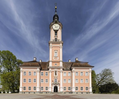 Birnau pilgrimage church, baroque church on the north shore of Lake Constance,