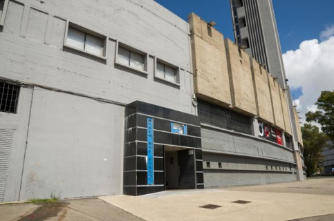 Montevideo, Uruguay, enero 02, 2024: Soccer museum, located inside the Centenario Stadium, South