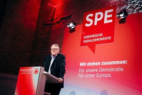 Nicolas Schmit, Luxembourg politician and lead candidate of the Party of European Socialists for