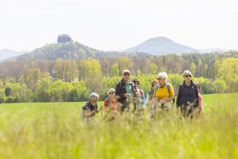 New Caspar David Friedrich Trail opened in Saxon Switzerland, Reinhardtsdorf-Schoena, Saxony,
