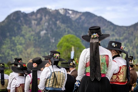 Patron saint's day, 2024, mountain marksmen, customs, tradition, church, celebration, traditional