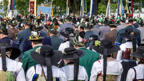 Patron saint's day, 2024, patron saint, festival, mountain marksmen, customs, tradition, church,