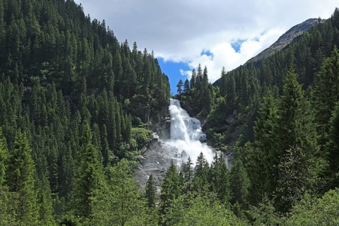 Krimml Waterfalls, Krimml Achental Valley, Hohe Tauern National Park, Krimml, Pinzgau, Austria,