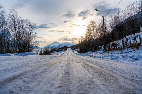 On the way to sunset (Lyngenfjord), Norway, Europe