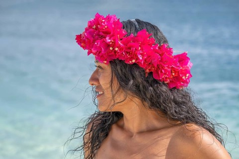 South Pacific Beauty, Raiatea, French Polynesia, Society Islands, Leeward Islands, Oceania