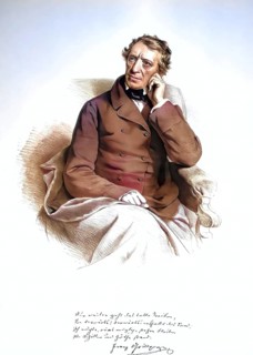Franz Seraphicus Grillparzer (b. 15 January 1791 in Vienna, d. 21 January 1872 in Vienna) was an