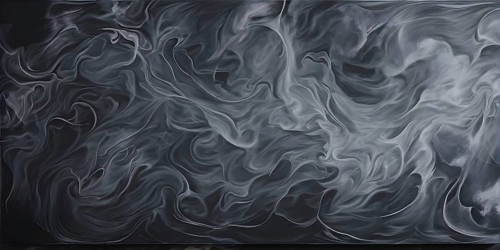 Marble textured grey chalkboard as illustration background, AI generated