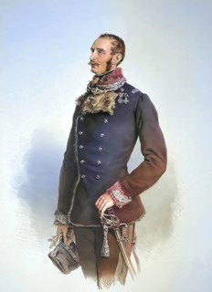 Alfred Graf Paar (1806-1885), Field Marshal Lieutenant, First Lieutenant of the Arcierengarde,