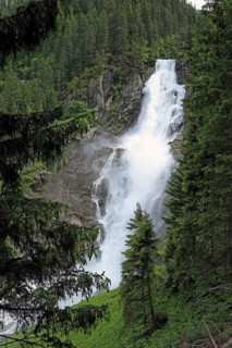 Krimml Waterfalls, Krimml Achental Valley, Hohe Tauern National Park, Krimml, Pinzgau, Austria,