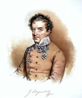 Alois Count Mazzuchelli (1776-1868), Court War Counsellor, Field Master, Fortress Commander of