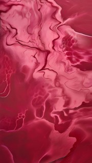 Marble textured red chalkboard as illustration background, AI generated